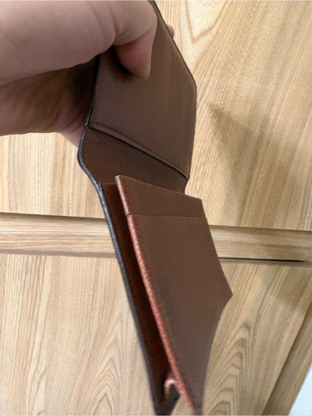 Authentic LOUIS VUITTON CREDIT CARD/CHECK-BOOK wallet - Picture 7 of 14